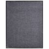 vidaXL T&uuml;rmatte Grau 117x220 cm PVC