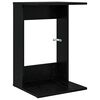 vidaXL Beistelltisch Schwarz Eichen-Optik 40 x 38 x 62,5 cm