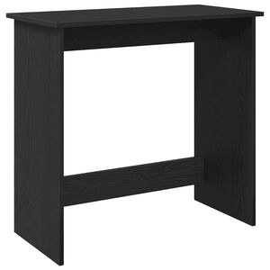 vidaXL Schreibtisch Schwarz 80x40x75 cm Holzwerkstoff