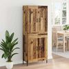 vidaXL Highboard 2 pcs Altholz Holzwerkstoff