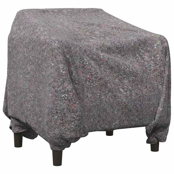 vidaXL Umzugsdecken 5 pcs Grau 150 x 200 cm Stoff