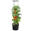 vidaXL Tomatentopf Anthrazit &Oslash;39x150 cm Polypropylen
