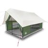 vidaXL Campingzelt 5 Personen Gr&uuml;n Wasserdicht
