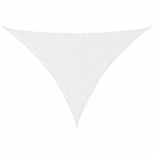 vidaXL Sonnensegel Oxford-Gewebe Dreieckig 3x4x5 m Wei&szlig;