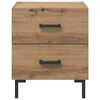 vidaXL Nachttisch Artisan-Eiche 40 x 35 x 47,5 cm Holzwerkstoff