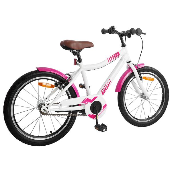 vidaXL Kinderfahrrad 20 Zoll f&uuml;r 6-11 Jahre alt Rosa