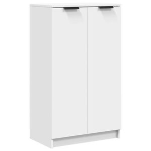 vidaXL Schuhschrank Wei&szlig; 59x35x100,5 cm Holzwerkstoff