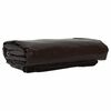 vidaXL Plane 650g / m&sup2; Braun 1,5 x 10 m Canvas mit PVC-Beschichtung
