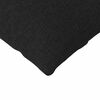vidaXL Sofakissen 2 pcs Schwarz 145 x 40 cm Stoff
