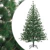 vidaXL K&uuml;nstlicher klappbarer Weihnachtsbaum 150 cm PVC und Metall