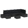vidaXL Sofa Set 8 stk. Poly-Rattan