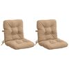 vidaXL 2-teiliges Hochlehner Kissenset VIANEN 2 stk. 100 % Polyester