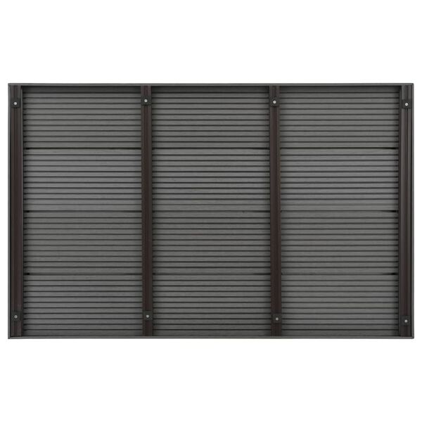 vidaXL Bodenelement für Solardusche Poolleiter WPC