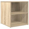 vidaXL Eckregal Sonoma-Eiche 200x40x45 cm Holzwerkstoff