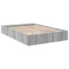 vidaXL Bettgestell Grau Sonoma 160x200 cm Holzwerkstoff