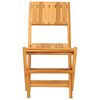 vidaXL Gartenstühle 8 Stk. Klappbar 47x61x90 cm Massivholz Teak