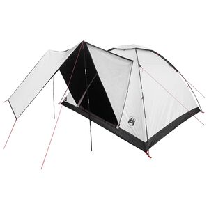 vidaXL Campingzelt mit Dach Wei&szlig; Blackout 335 x 275 x 180 cm