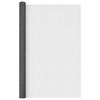 vidaXL Fliegengitter Fiberglas 80x500 cm Schwarz