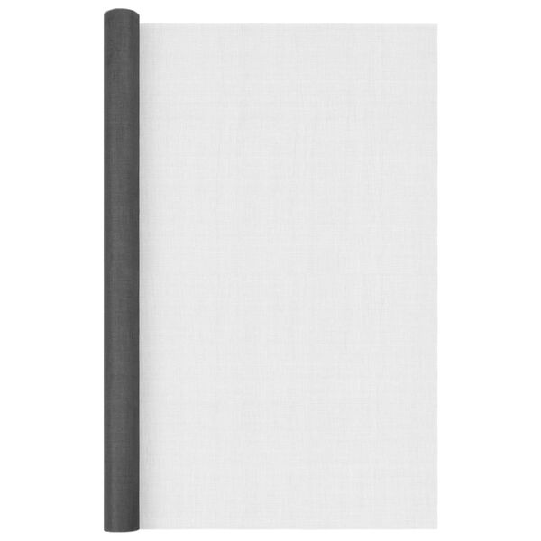 vidaXL Fliegengitter Fiberglas 80x500 cm Schwarz