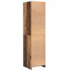 vidaXL Kleiderschrank mit Regal Altholz 50 x 50 x 200 cm Holzwerkstoff