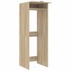 vidaXL Waschmaschinen-Schrank Sonoma 67,5 x 68 x 200 cm Holzwerkstoff