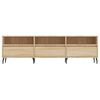 vidaXL TV-Schrank Sonoma-Eiche 150x30x44,5 cm Holzwerkstoff