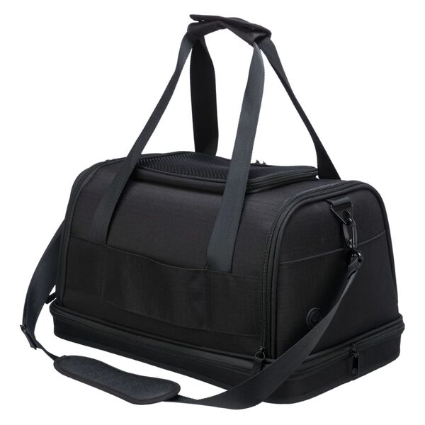 TRIXIE Flugtasche f&uuml;r Hunde Plane 44x28x25 cm Schwarz