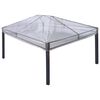 vidaXL Ersatzbezug f&uuml;r Pavillon 400 x 300 x 32 cm Transparent PVC