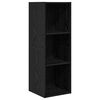 vidaXL TV-Schrankset 37 x 37 x 107 cm Schwarz Eichen-Optik