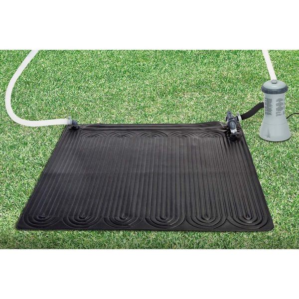 Intex Solarmatte Poolheizung PVC 1,2x1,2 m Schwarz 28685
