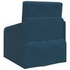 vidaXL Schlafsofa Blau 65 x 80 x 83 cm Samt