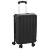 vidaXL Koffer mit Schloss Schwarz 43 x 27 x 66 cm ABS Kunststoff