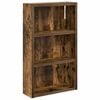 vidaXL Badezimmer-Wandschrank Ger&auml;ucherte Eiche 30 x 10 x 50 cm