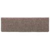 vidaXL Stufenmatten Selbstklebend 15 Stk. 65x21x4 cm Beige Rechteckiger Rand