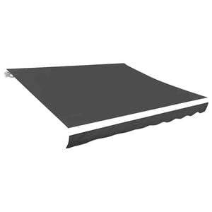 vidaXL Ersatzstoff f&uuml;r Markise Grau 280x245 cm Polyester