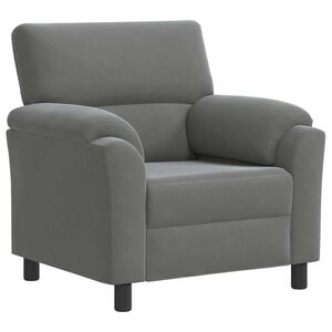 vidaXL Sofa Dunkelgrau 94 x 85 x 93 cm Samt