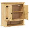 vidaXL Bad-Wandschrank Corona 70x33x71,5 cm Massivholz Kiefer