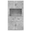 vidaXL Highboard Betongrau Holzwerkstoff