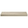 vidaXL Schwebende Wandregale 4 Stk. Eichefarben 60x23,5x3,8cm MDF