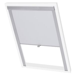 vidaXL Verdunkelungsrollo Wei&szlig; M08/308 GGL und GGU