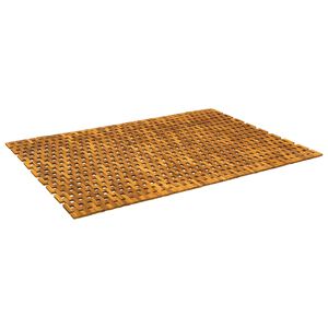 vidaXL Badematten Natur 105 x 160 cm Massivholz Akazie