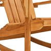vidaXL Adirondack-Schaukelstuhl Massivholz Teak