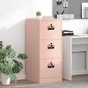 vidaXL Aktenschrank Rosa 44 x 50 x 106,5 cm Kaltgewalzter Stahl