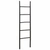 vidaXL Deckenleiter Schwarz 40 x 150 cm Bambus