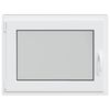 vidaXL Kellerfenster "RISOR" 90x50 cm Drehkipp DIN Links Weiß