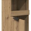 vidaXL Badschrank Artisan-Eiche 32x34x188,5 cm Holzwerkstoff