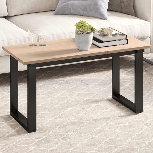 vidaXL Tischplatte 90x40x1,7 cm Rechteckig Massivholz Kiefer