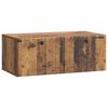 vidaXL Wandmontierter TV-Schrank 78,5 x 41 x 30 cm Altholz