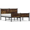 vidaXL Metallbett ohne Matratze R&auml;uchereiche 150x200 cm
