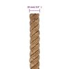 vidaXL Seil 100% Jute 20 mm 100 m